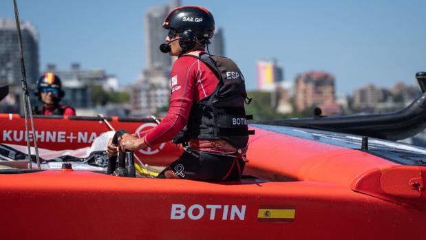 Diego Botin debuta en Sídney como caña del equipo español del Circuito Rolex SailGP