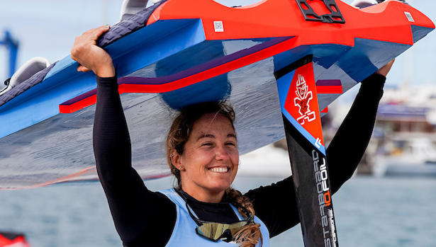 Nuevo test de Pilar Lamadrid en la Mallorca Sailing Center Regatta