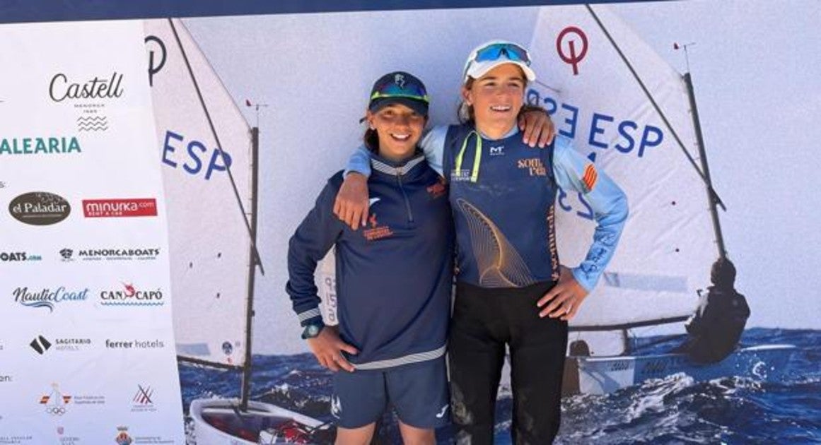 Blanca y Marta Ferrando, campeonas de la Copa de España Optimist 2023