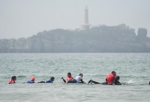 Primera concentración del equipo nacional de ParaSurfing en 2023