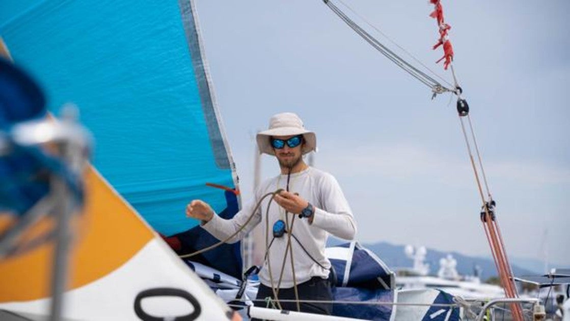 Fede Waksman se impuso en la primera etapa de la regata Solo Med