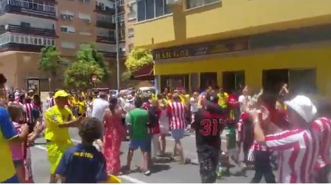 VÍDEO. El cadismo despide con aplausos a la afición del Athletic