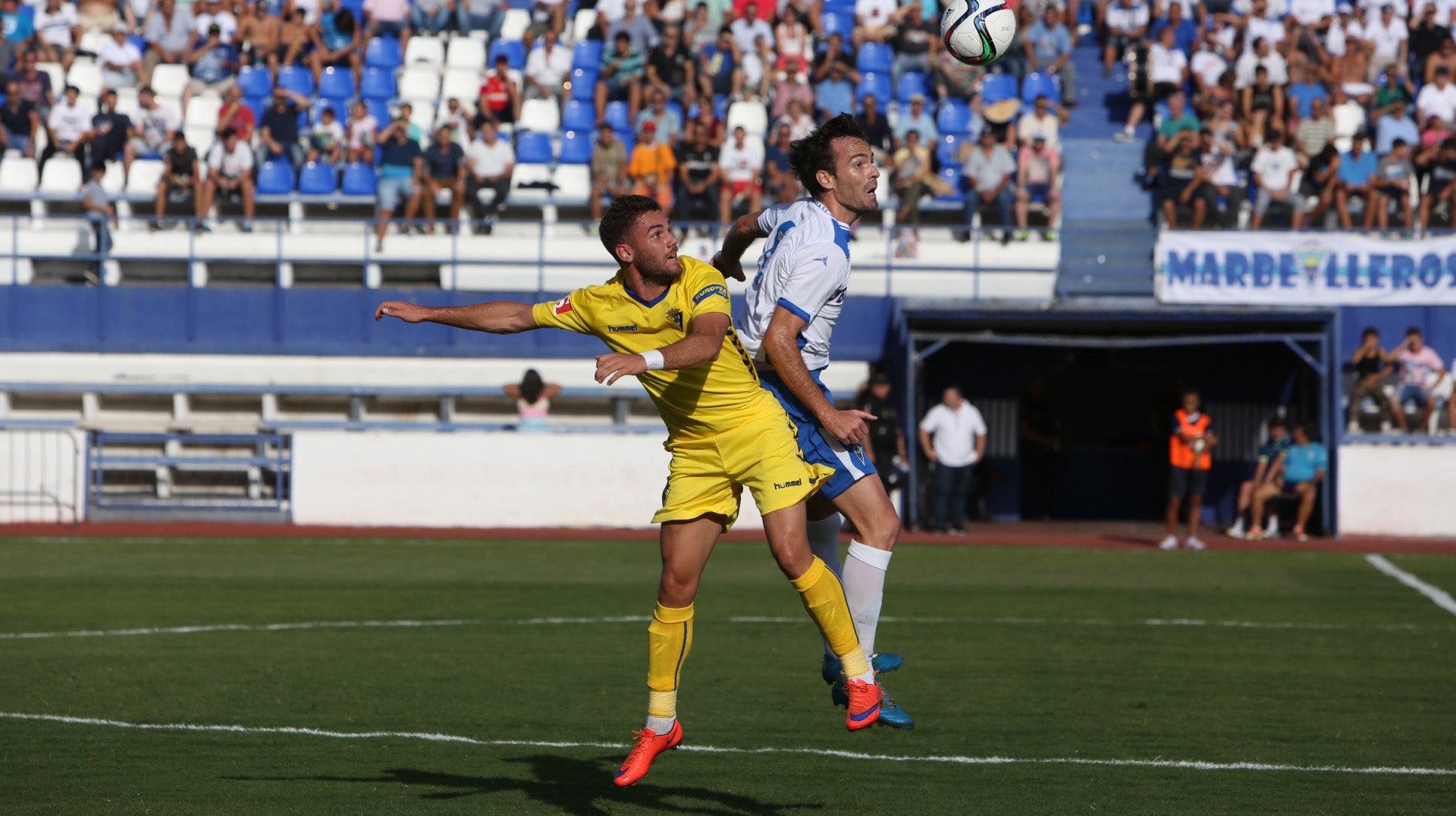 Marbella-Cádiz CF (1-1): Un Cádiz CF a la inglesa en la Costa del Sol