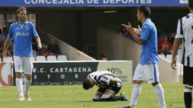 David Sánchez, pendiente de una conversación para salir del Melilla