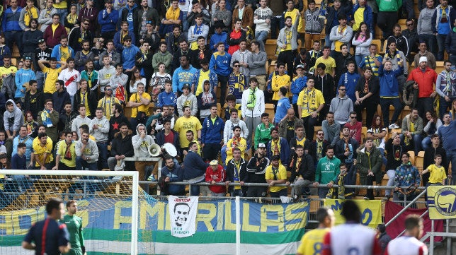 Dani Güiza celebra un gol en Carranza