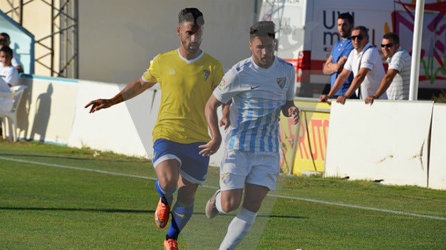 El Cádiz CF pierde ante el filial del Málaga (1-0)