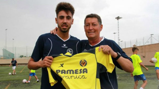 El excadista Pepe Castaño, con la selección española sub 20