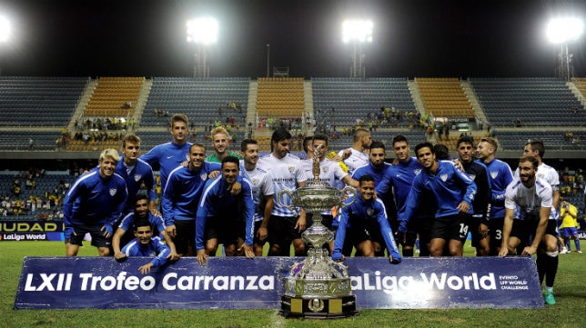 El Málaga CF defenderá su corona del Trofeo Carranza