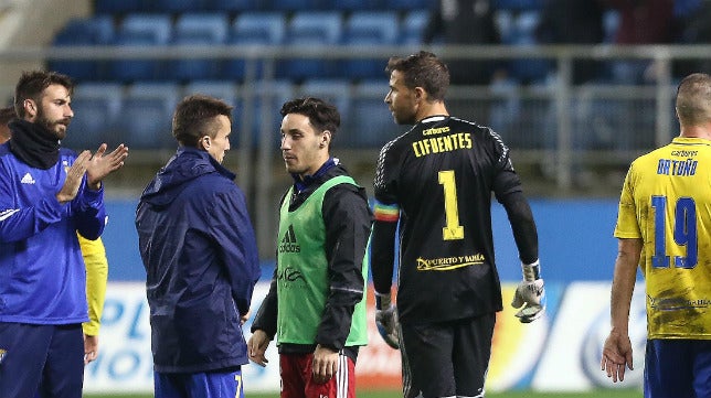 Alberto Cifuentes, más de medio día sin encajar un gol