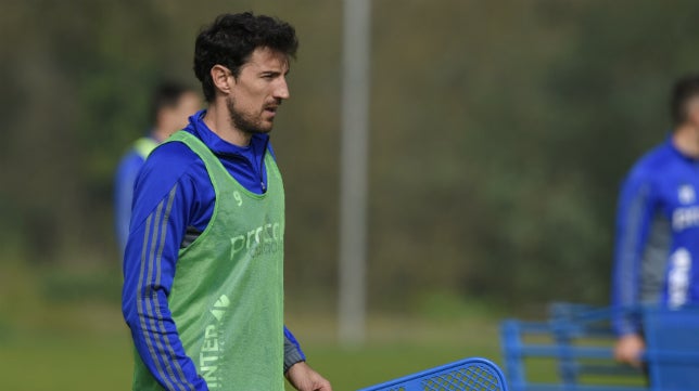 Toché, baja importante en las filas del Real Oviedo