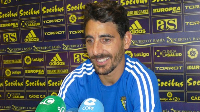 Carpio, el optimismo del Cádiz CF