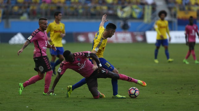 La pizarra del Cádiz CF 1-0 Tenerife