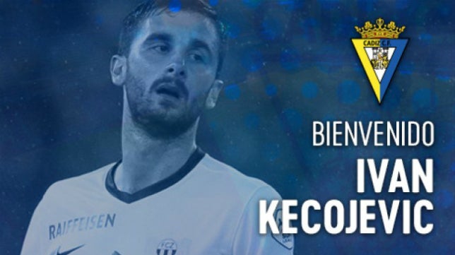 Kecojevic, nuevo central del Cádiz CF