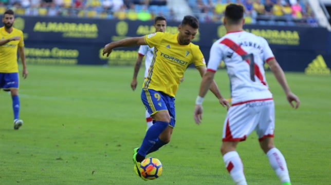 La pizarra del Cádiz CF 0-0 Rayo Vallecano