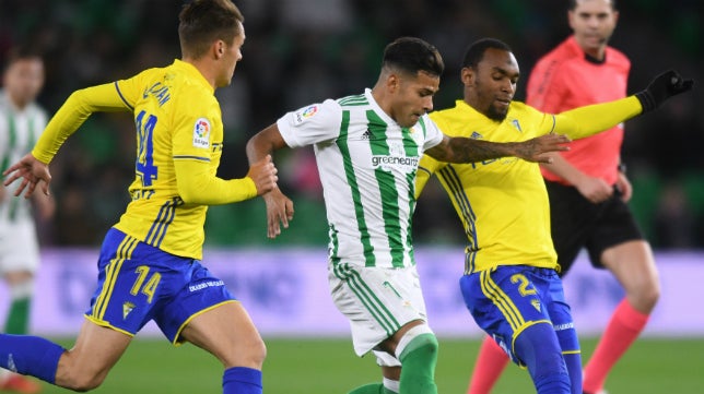 Real Betis contra Cádiz CF: las notas de los jugadores