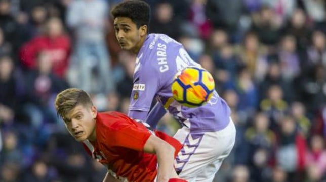 Chris Ramos, «un cadista más» en el Real Valladolid