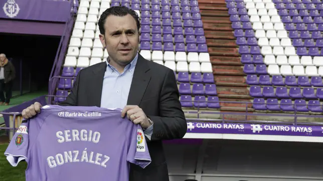 Sergio González ya está al frente del Valladolid