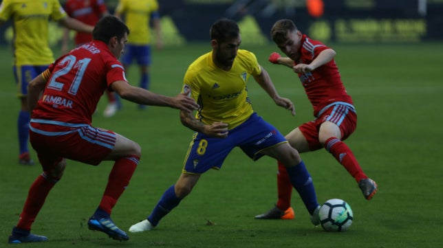 El Cádiz CF, cuarto a tres jornadas del final