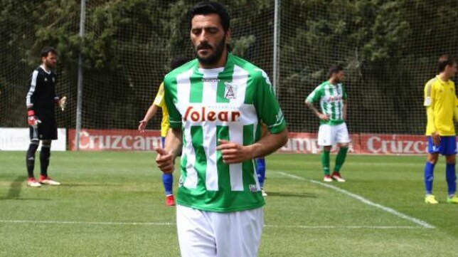 El ex del Cádiz CF, Dani Güiza, protagonista en la permanencia del Sanluqueño