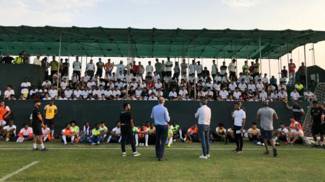 El Cádiz CF busca jóvenes talentos en la tierra del Choco