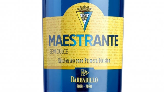 Maestrante, un vino muy cadista y de Primera División