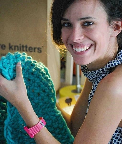 Pepita Marín, cofundadora de Weareknitters