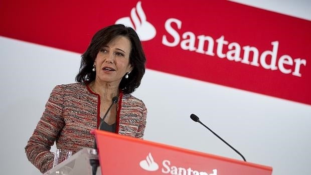 La presidenta de Banco Santander, Ana Botín