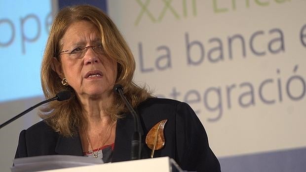 La presideta de la CNMV, Elvira Rodríguez