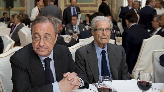 El presidente de ACS, Florentino Pérez