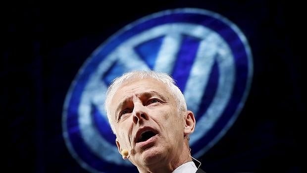 El consejero delegado de Volkswagen, Matthias Muller