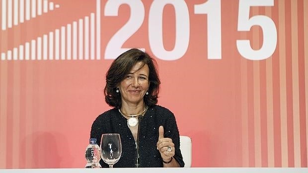 La presidenta de Universia y del Banco de Santander, Ana Botín