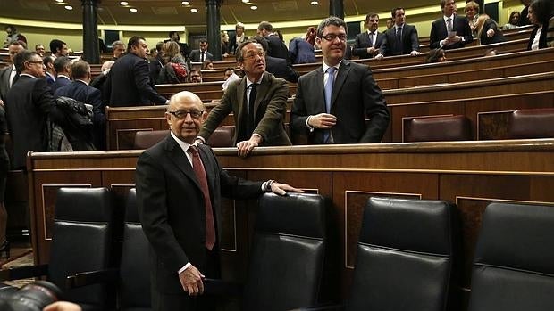 El ministro de Hacienda en funciones, Cristóbal Montoro