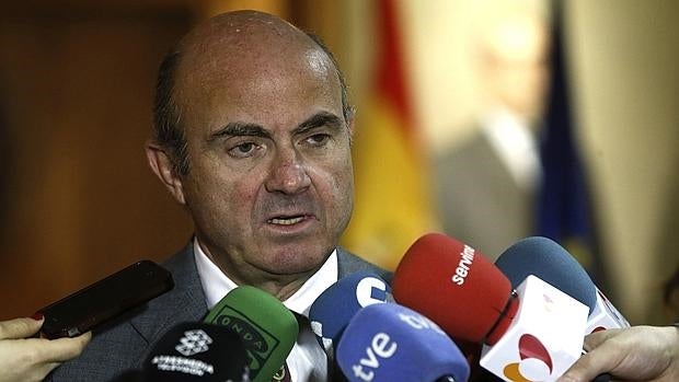 Luis de Guindos, ministro de Economía en funciones