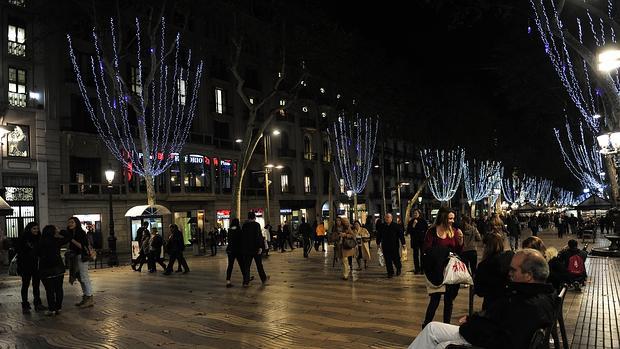 Las Ramblas en Barcelona