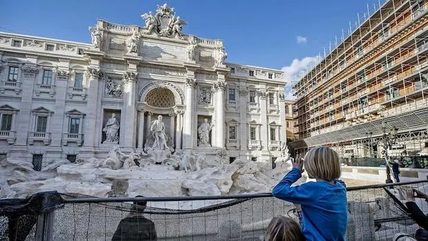 La Fontana di Trevi, uno de los principales reclamos turísticos de Roma