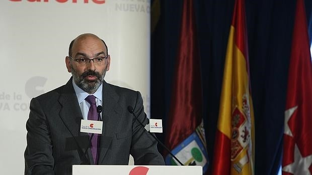 El presidente ejecutivo de Indra, Abril-Martorell