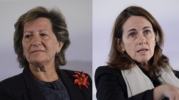 Pilar González de Frutos (Unespa) y Flavia Rodríguez-Ponga (Dgsfp)