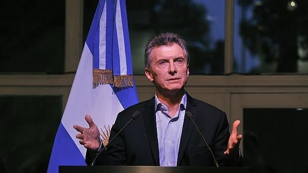 El presidente argentino, Mauricio Macri