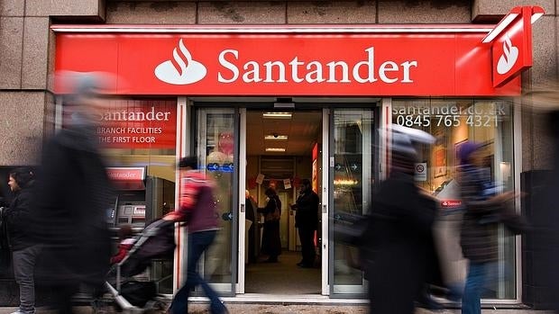 Oficina de Santander Uk en Londres