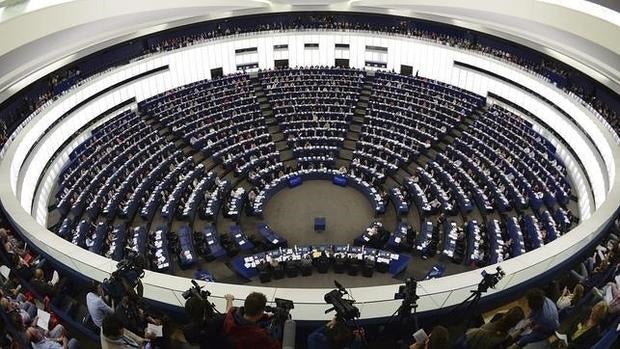 Vista general de una sesión plenaria en hemiciclo del Parlamento Europeo