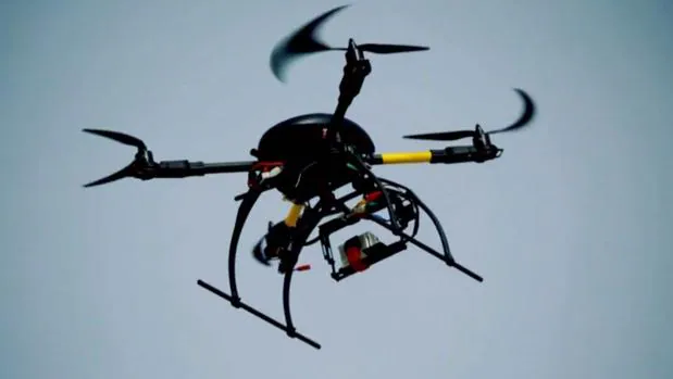 Drón como el que se fabrica en Shenzhen