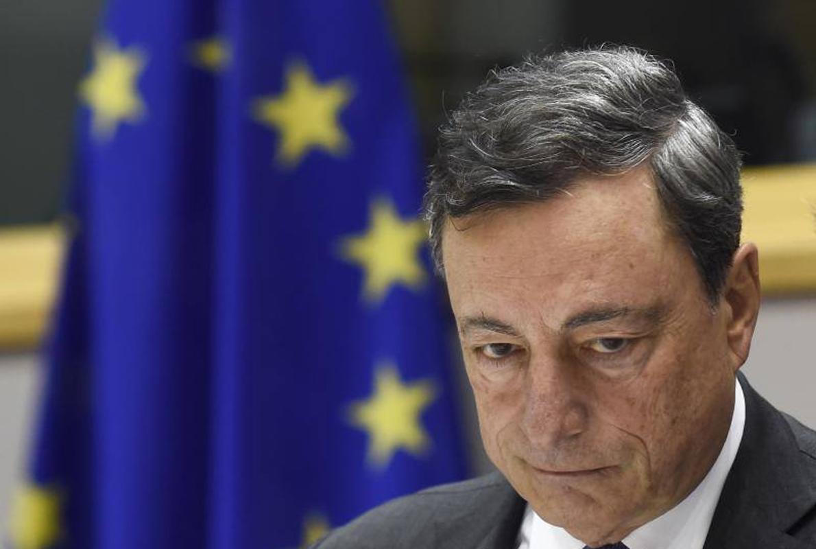 Mario Draghi, presidente del Banco Central Europeo