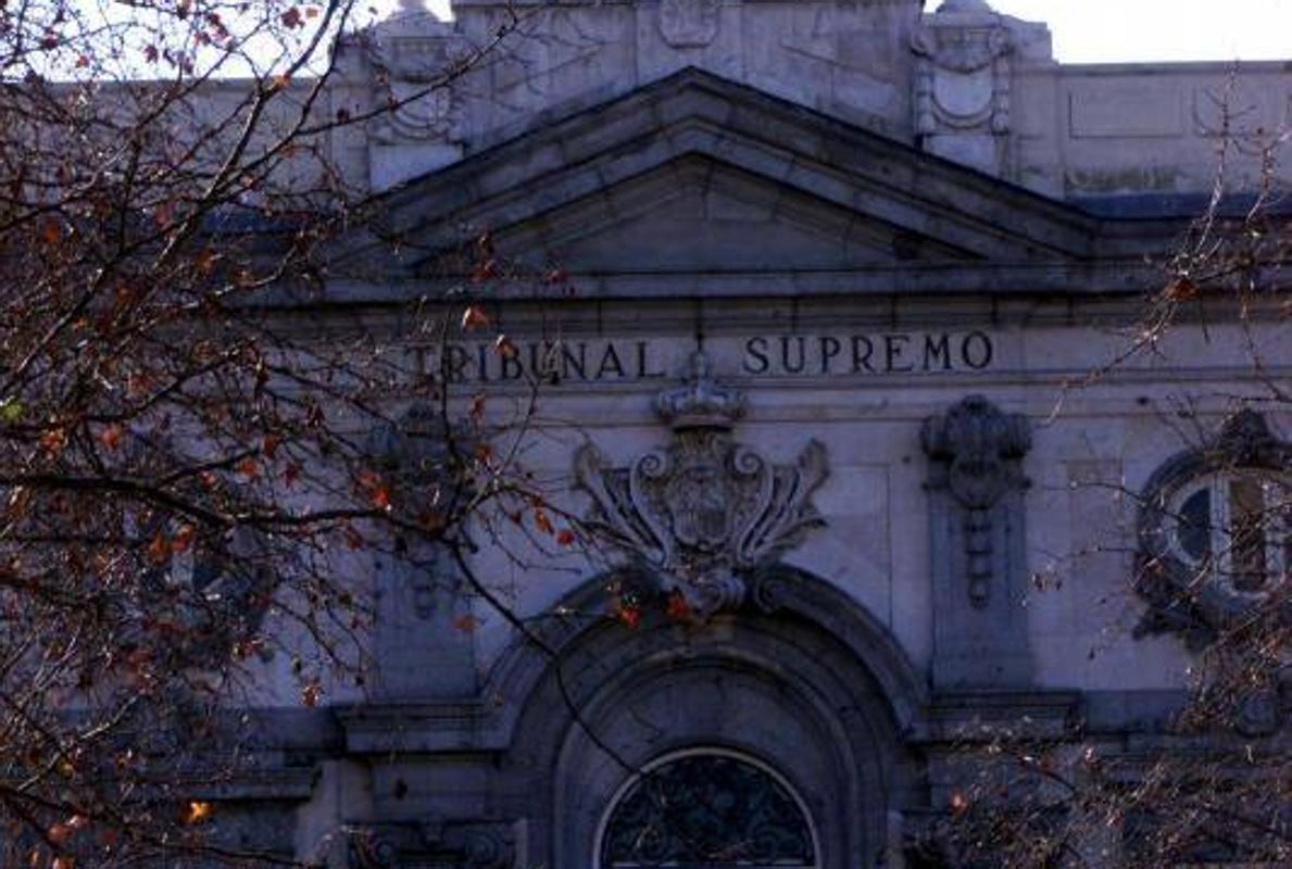 La fachada del Tribunal Supremo