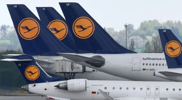 Lufthansa rebajó ayer sus previsiones de crecimiento
