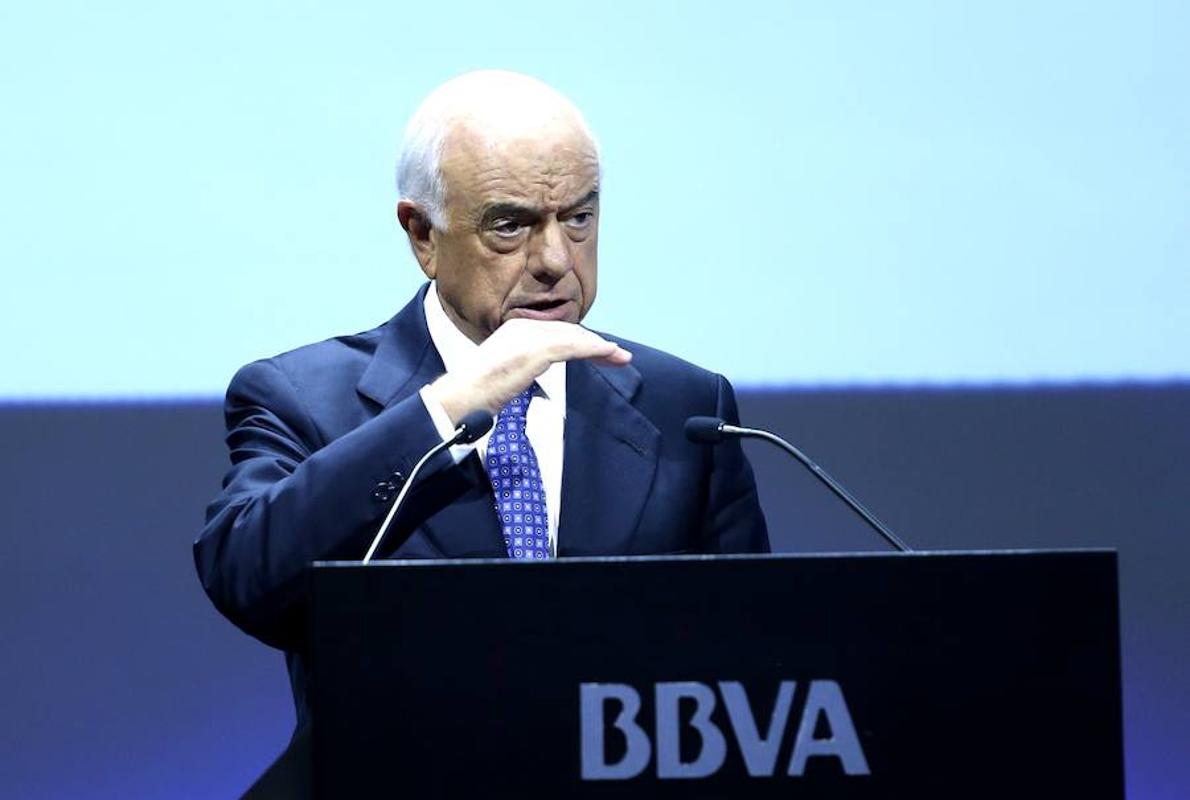 Francisco González, presidente del BBVA