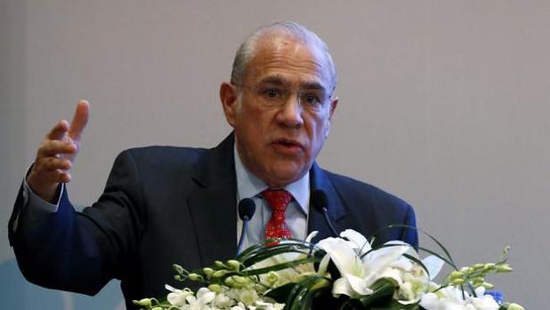El secretario general de la Organización para la Cooperación y el Desarrollo Económico (OCDE), Ángel Gurría