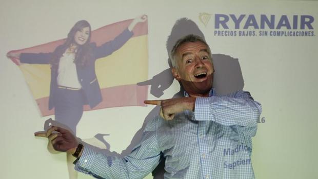 El presidente de Ryanair, Michael O'Leary