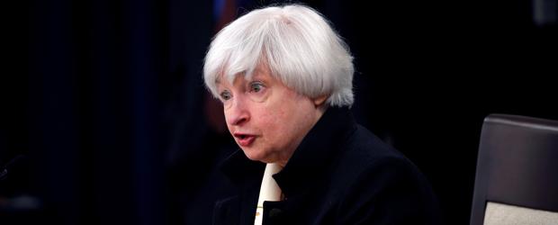 Janet Yellen, presidenta de la Reserva Federal (Fed)