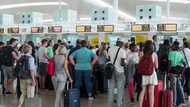 El colapso de Vueling del pasado verano afectó a miles de viajeros