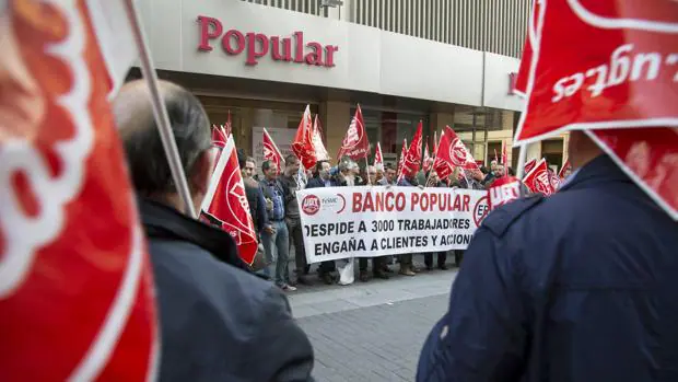 Los sindicatos ya han celebrado protestas por el ajuste de empleo anunciado